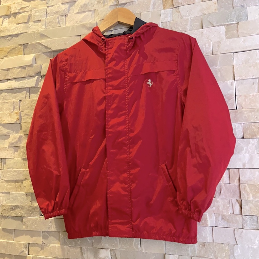 Ferrari Official Lightweight Jacket size 10 Kids - like new condition